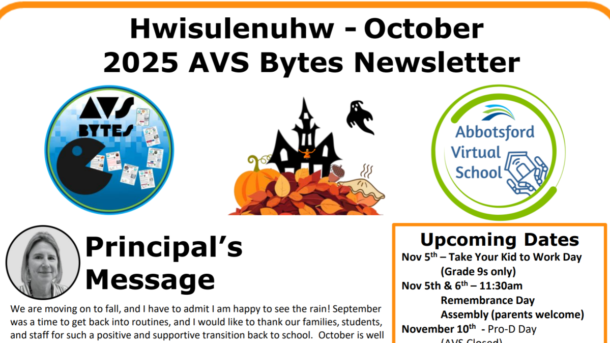 October 2024 Newsletter Banner